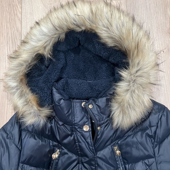 Laundry by Shelli Segal Women’s Dark Blue Puffer Coat, Size XL - Picture 2 of 8